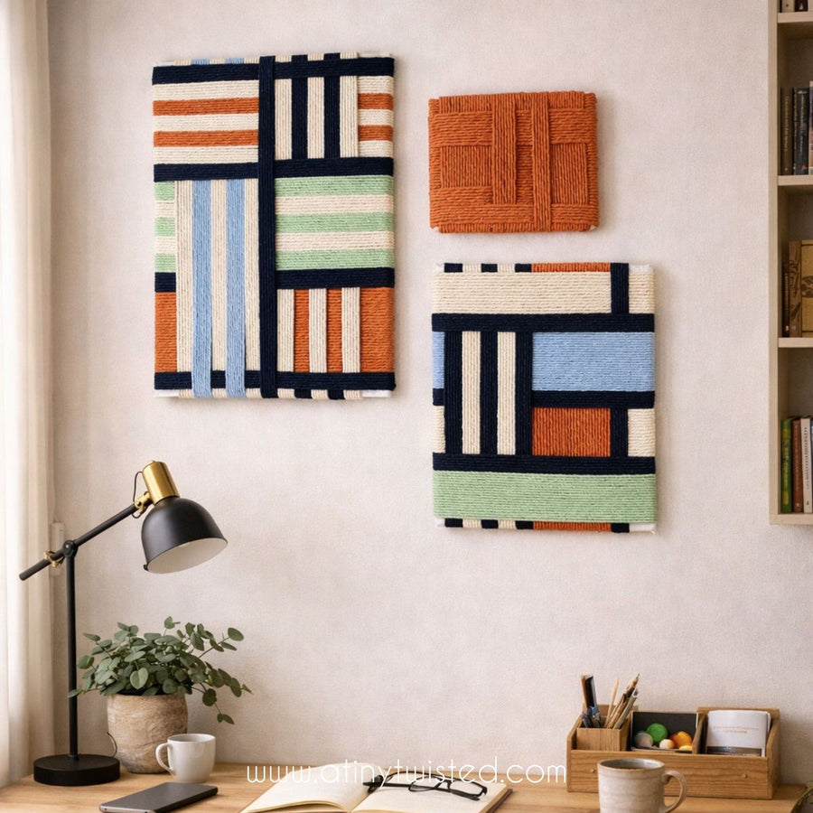 Geometric Pattern WallHanging