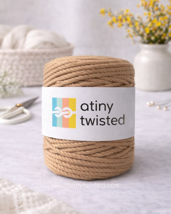 Nude - 2mm/3mm Twisted