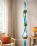 Three tier plant hanger