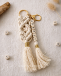Customised Name Macrame Keyring