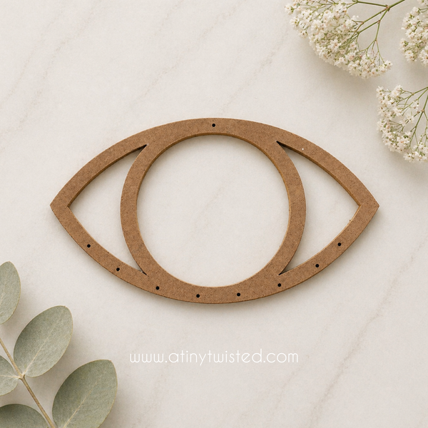 Wooden Evil Eye Frames