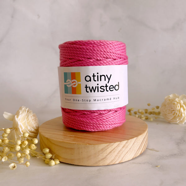 Blush Pink- 3mm Twisted
