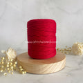 Red 2mm/3mm Twisted