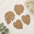 Stencil for Monstera Leaf