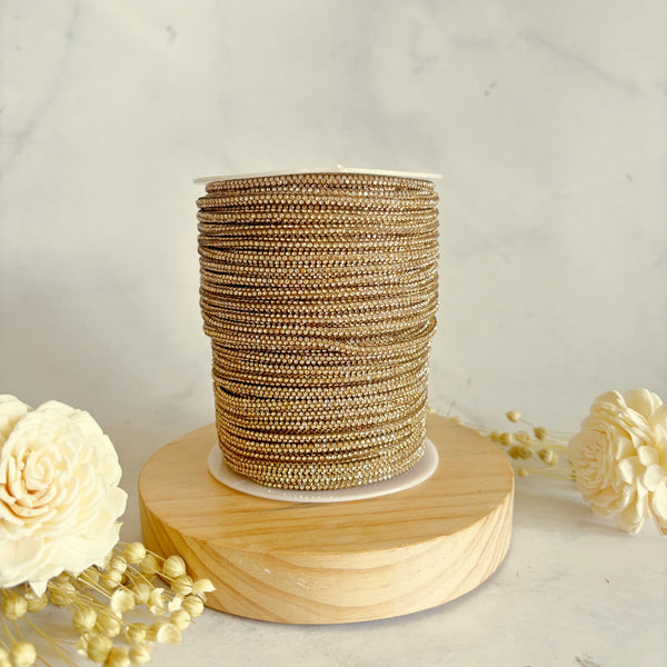 Rhinestone Thread 4mm
