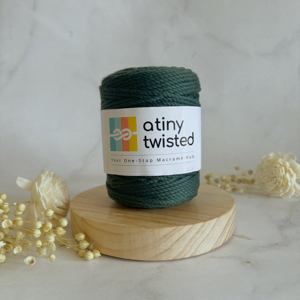 Pine Green - 2mm Twisted