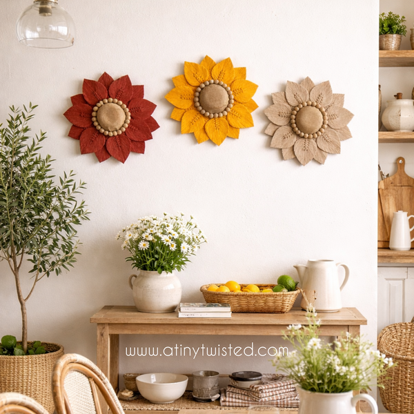 Flower wallhanging