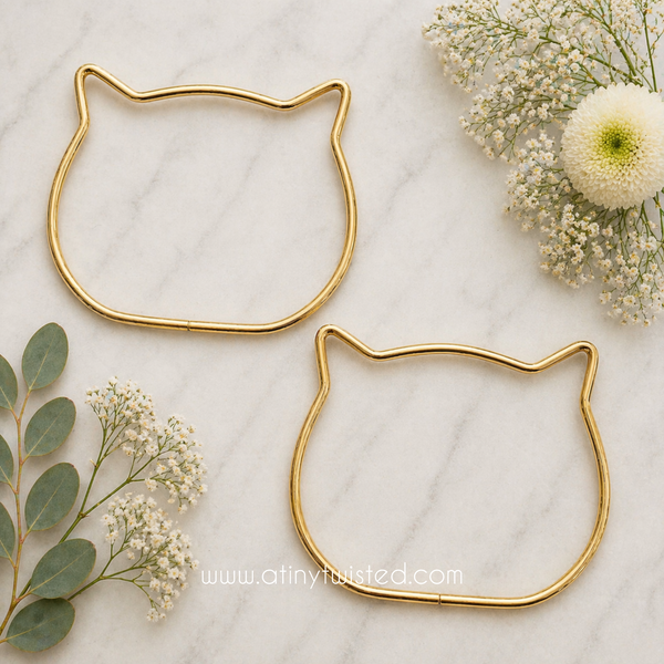 Bag Handle - Cat shape