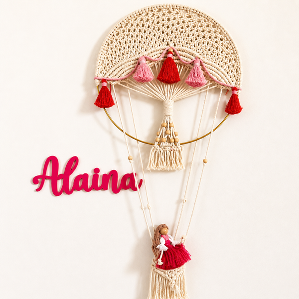 Macrame Hot Air Balloon