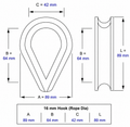 Swing making hook - 16mm