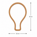 Wooden Bulb/Parachute Frames