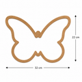 Wooden Butterfly Frames